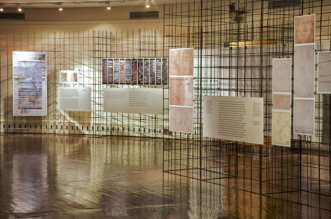 Soak, an exhibition designed by Trapeze
