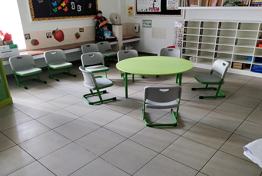 Modular Classroom Furniture for Choice School, Kerala Dovetail Furniture